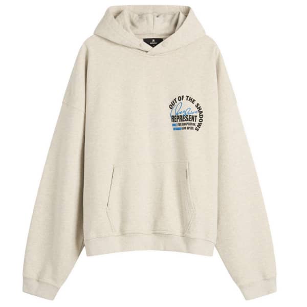 

Толстовка с капюшоном «Из тени» Represent, серый