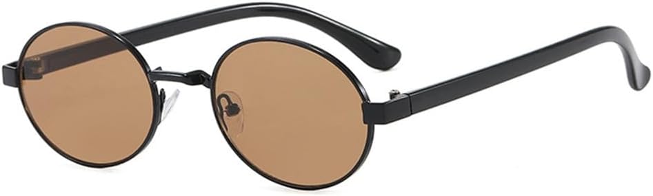 

Солнцезащитные очки UV400 с металлической оправой, маленькие овальные, в стиле панк, для женщин и мужчин, для бега и занятий спортом на открытом воздухе UYPTK, 8067-c5