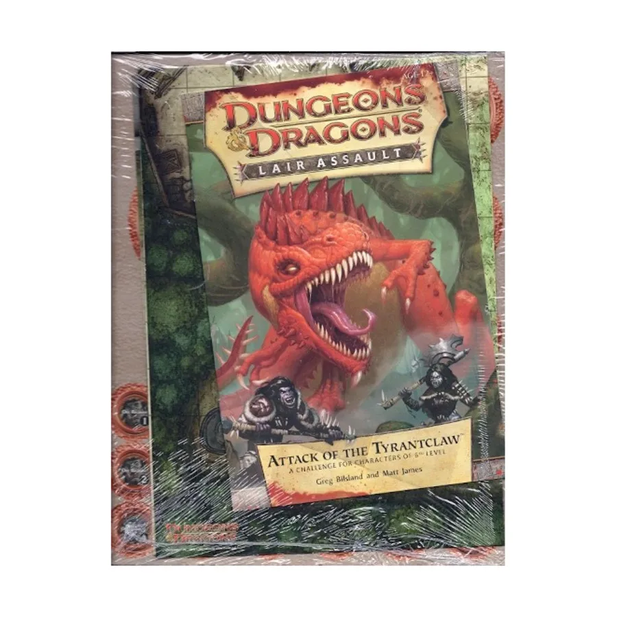 

Нападение на логово — Атака Когтя Тирана, Dungeons & Dragons (4th Edition) - D&D Encounters, Worldwide Gameday, & Other Promotional Items