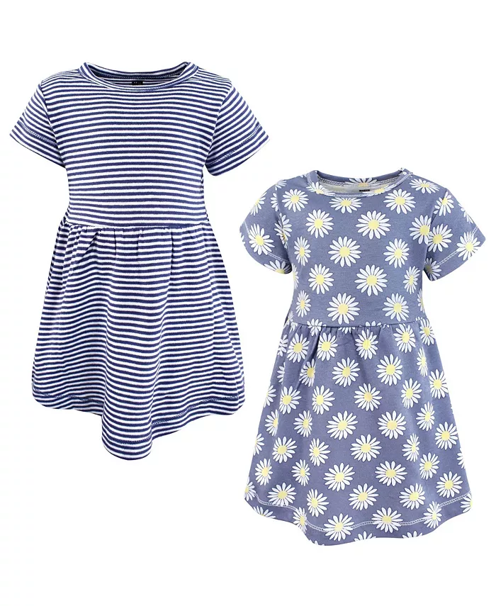 

Платье для девочек Hudson Cotton, Blue Daisy Hudson Baby, синий