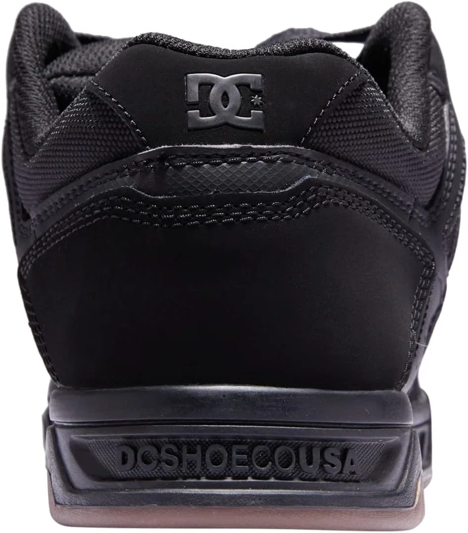 Кроссовки мужские DC Shoes Stag Low Top, Black/Gum — фото 2
