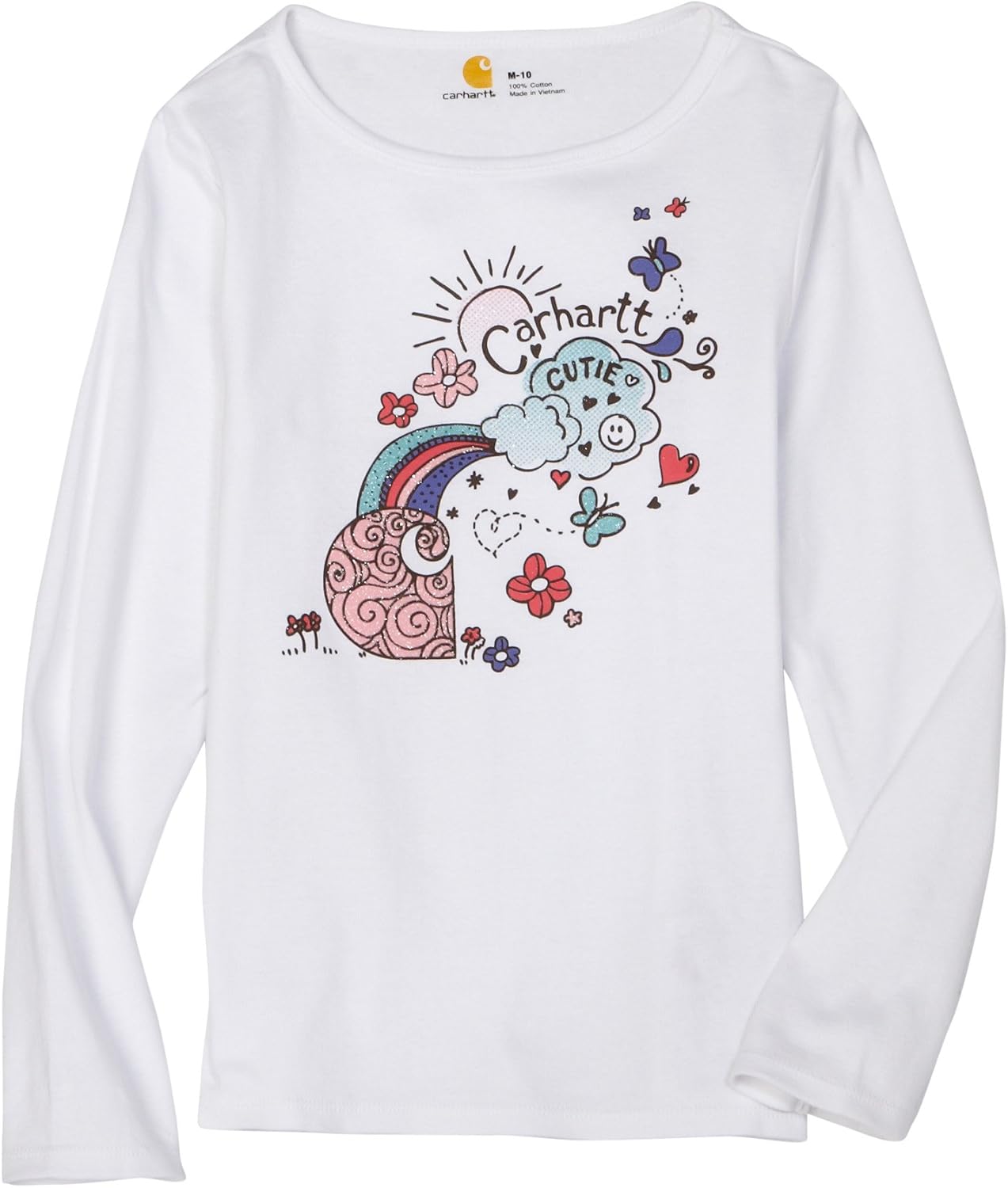 

Футболка Carhartt Big Girls' Cutie, White, Белый, Футболка Carhartt Big Girls' Cutie, White