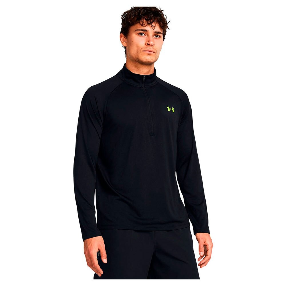 

Футболка с длинным рукавом Under Armour Tech 2.0 Half Zip, черный
