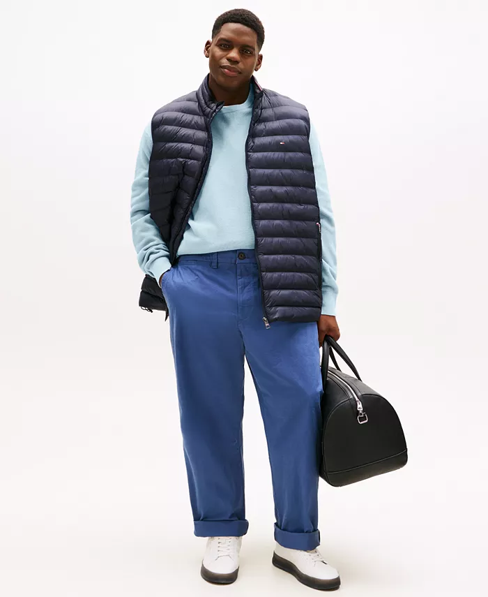 

Мужские брюки-чиносы Big & Tall TH Flex Stretch с индивидуальной посадкой Tommy Hilfiger, синий