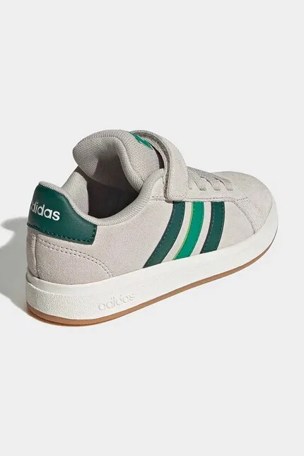 Кроссовки детские GRAND COURT 00s Adidas, бежевый — фото 3