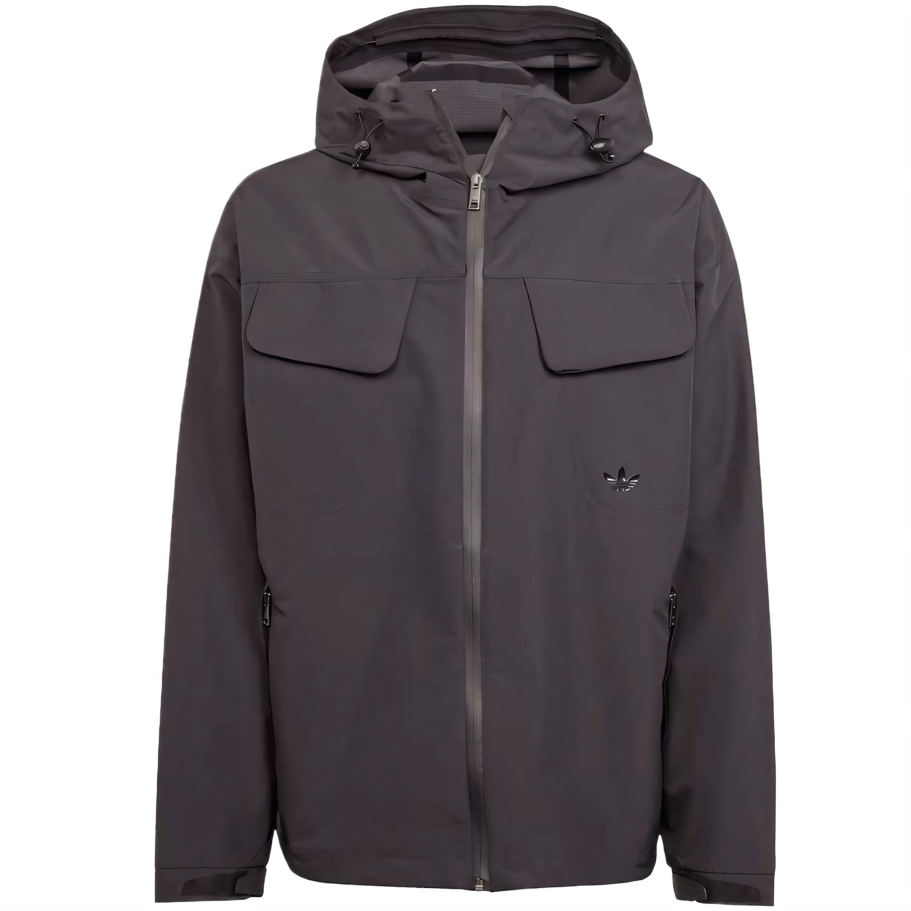 

Adidas Originals Куртка с капюшоном и карманами Adidas, Black