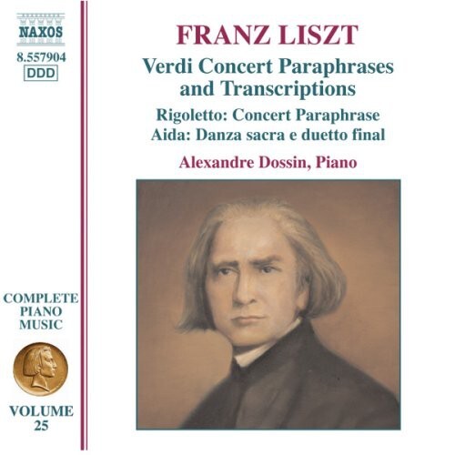 

CD диск Liszt / Dossin: Verdi Opera Transcription