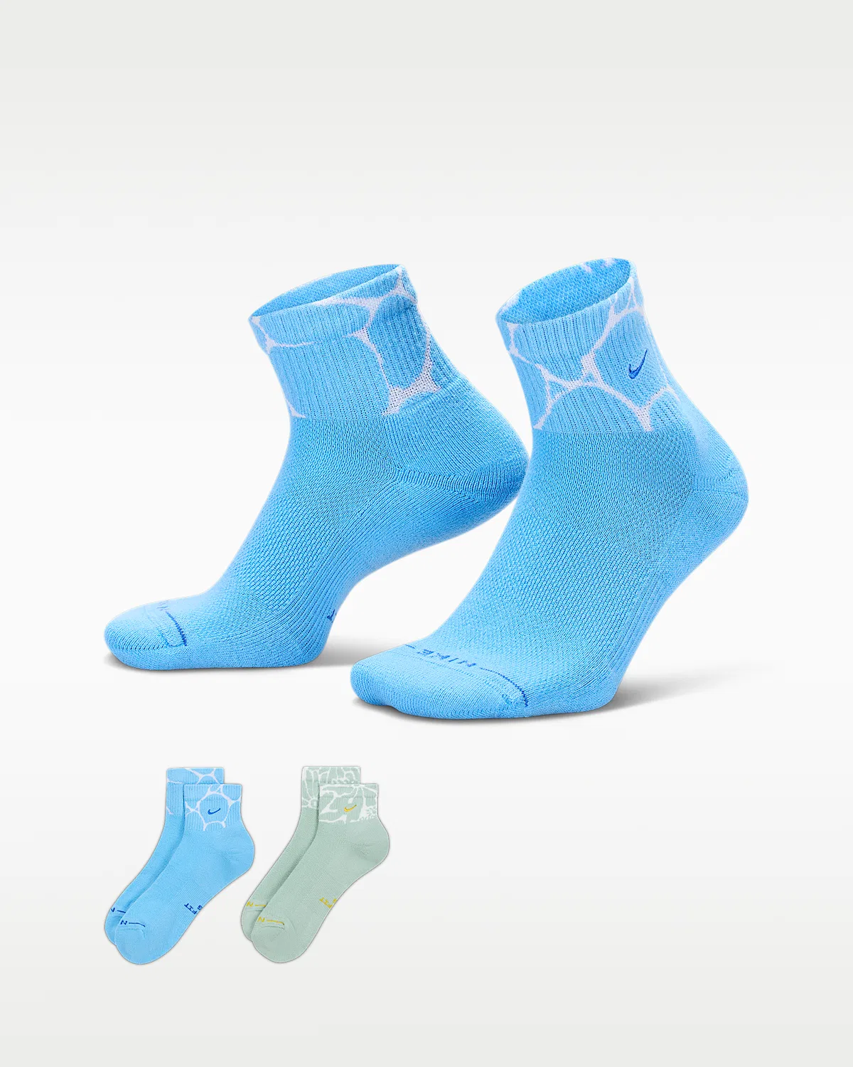 Носки Nike Everyday Elevated (2 пары), Multi-Color