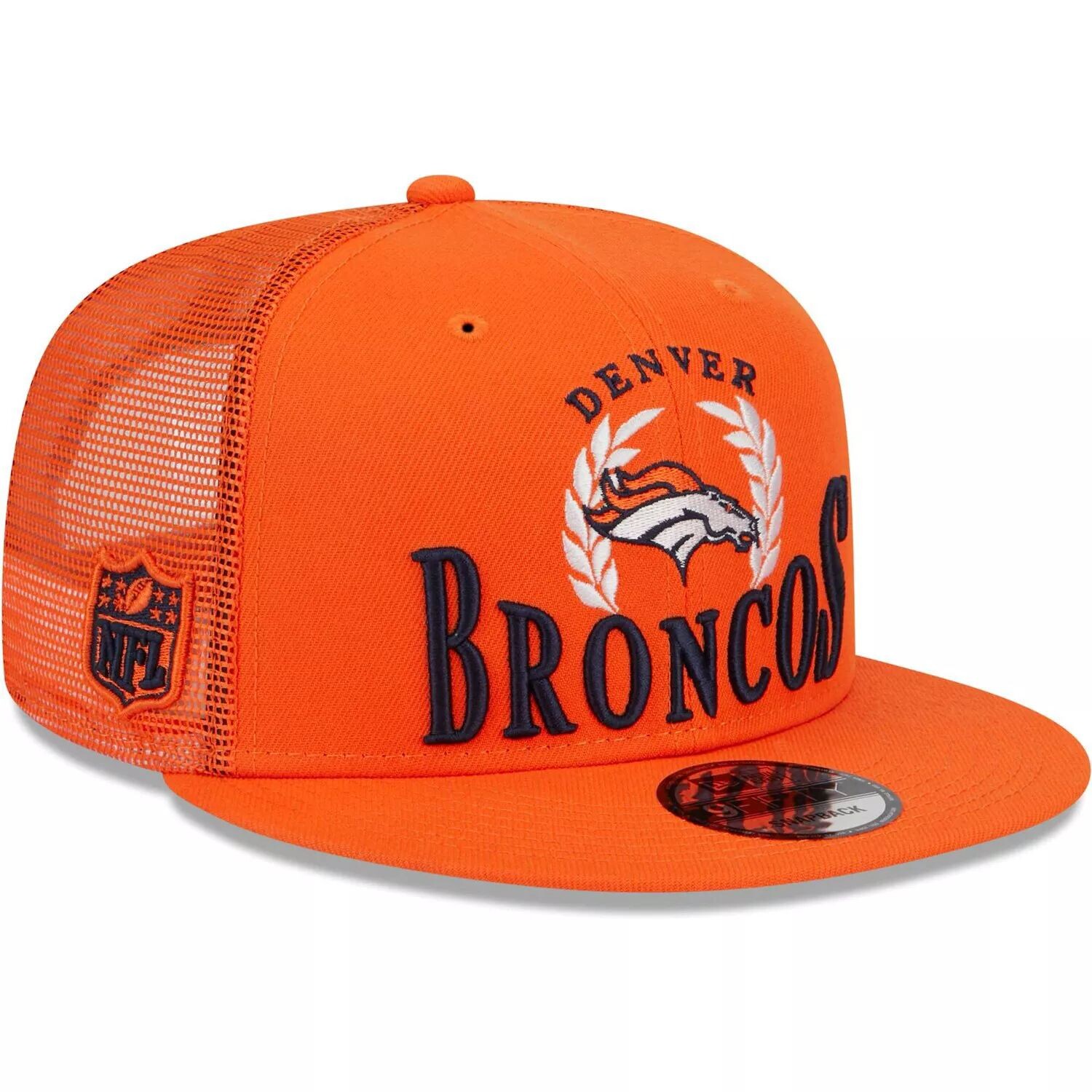 

Мужская кепка New Era Orange Denver Broncos Collegiate Trucker 9FIFTY Snapback