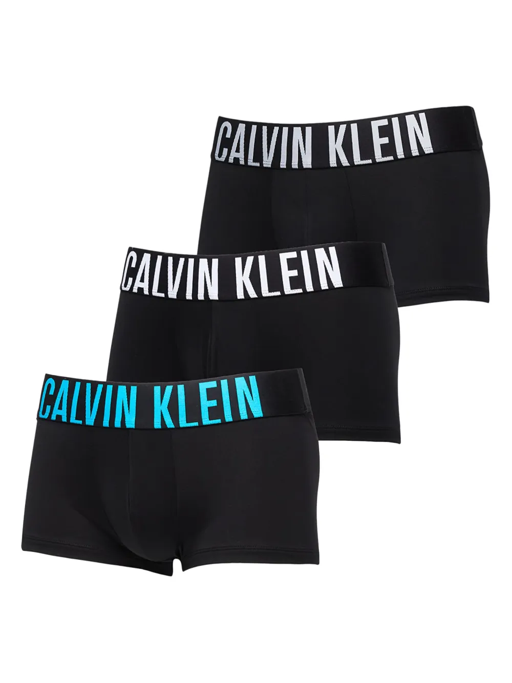 

Низкие боксеры (комплект из трех штук) Calvin Klein, черный