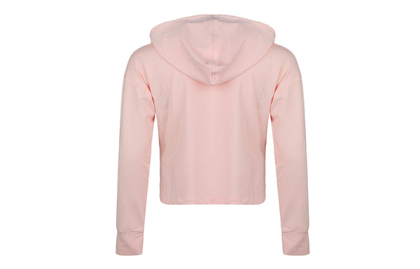 Толстовка yoga jersey crop 'pink' Nike, розовый — фото 2