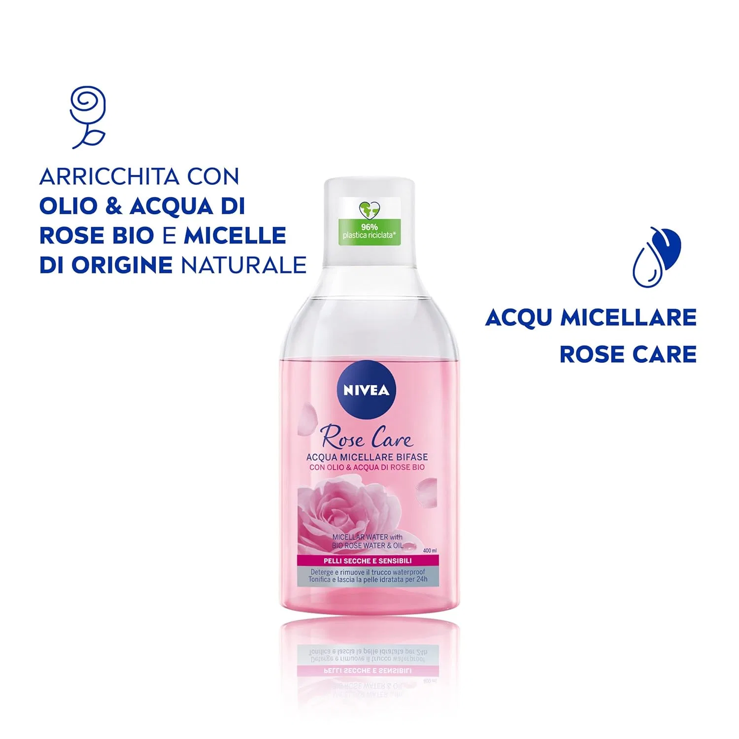 Мицеллярная вода Nivea — Micell Air Rose Water от — фото 2