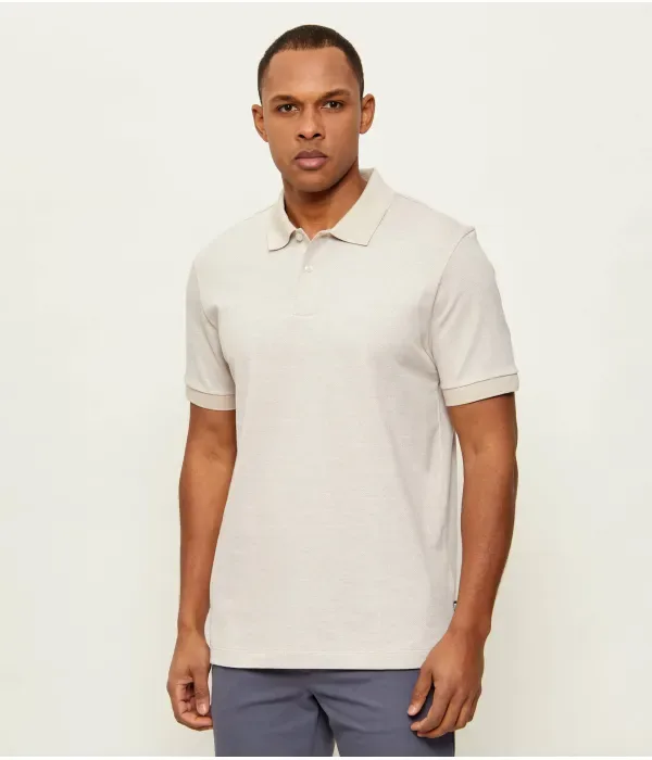 Поло H-Parlay 102 regular fit Boss, бежевый