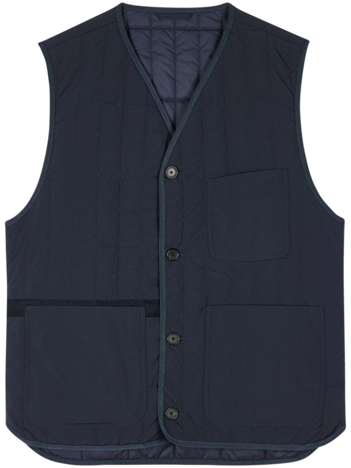 

Стеганый жилет Paul Smith, синий