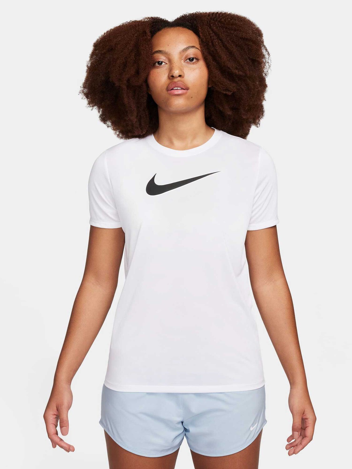 

Футболка Nike W NK DF TEE RLGND HBR, белый