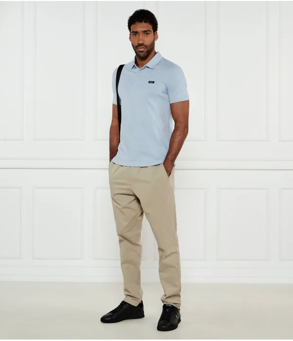 Футболка поло Slim fit Calvin Klein, синий — фото 2
