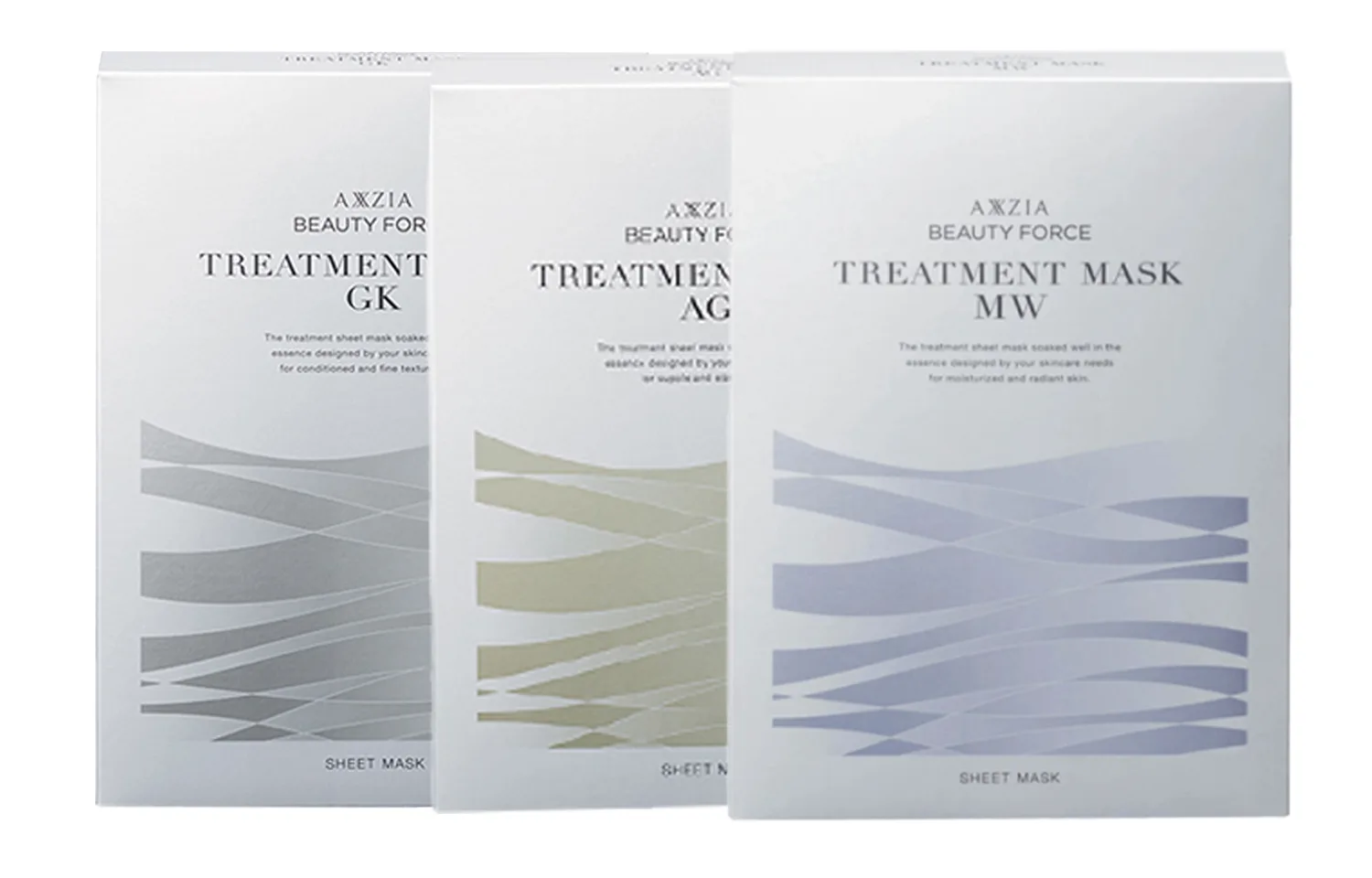 Набор AXXZIA — Royal Radiance Sculpting And Moisturizing For Radiant Skin набор масок для лица, различные типы кожи , three-piece set: hydrating
