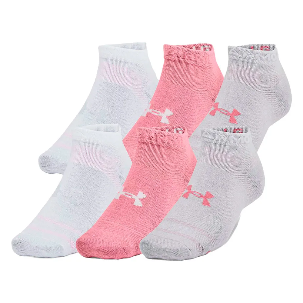 

Носки Under Armour Essential short 6 pairs, розовый