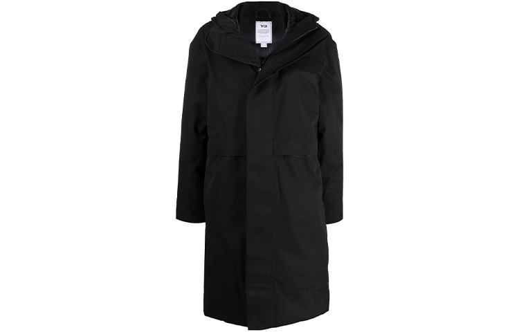 

Y-3 Женская парка черная, Black
