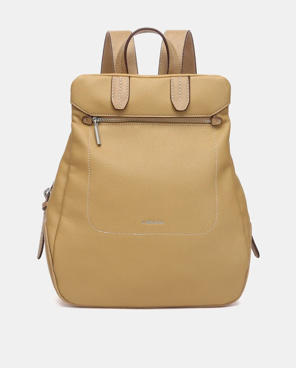 

Рюкзак Oceans Diary из переработанных материалов Abbacino, цвет Camel