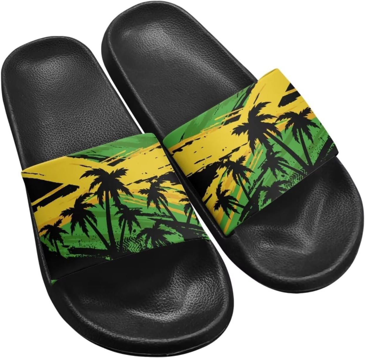 

Мужские домашние тапочки Twousenru с модным принтом флага - быстро сохнущие пляжные и бассейновые шлепанцы, нескользящие удобные душевые туфли, Guatemala Flag