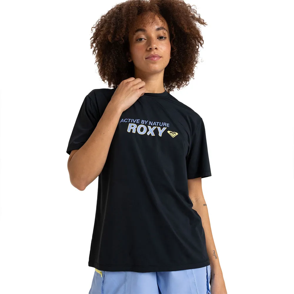 

Футболка с коротким рукавом Roxy Boundless Spirit, черный