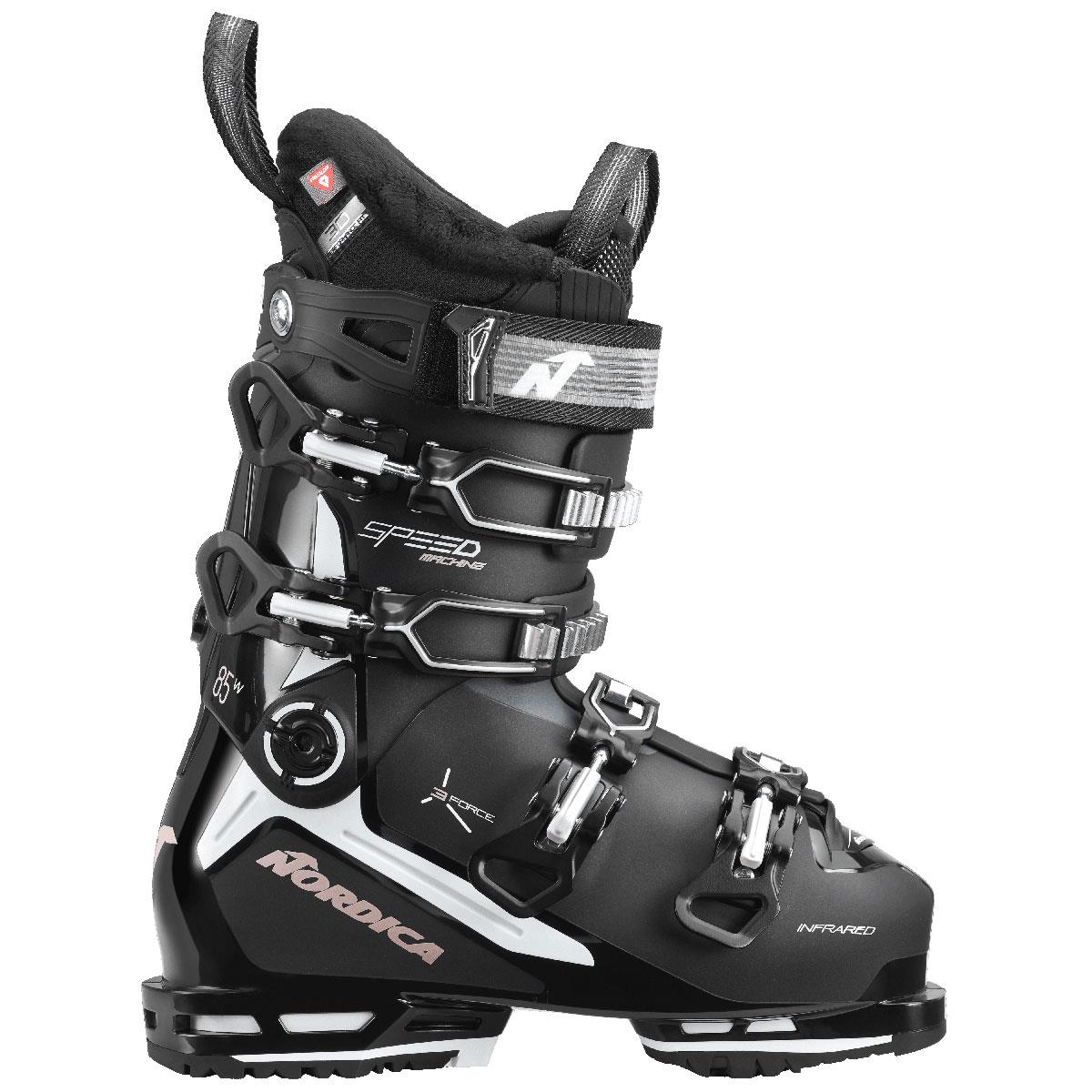 

Горнолыжные ботинки Speedmachine 3 85, женские Nordica, Black/White/Rose