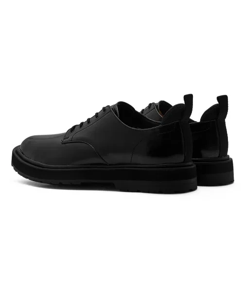 Унисекс туфли из натуральной кожи ONITSUKA TIGER TIGER DERBY чёрные — фото 4