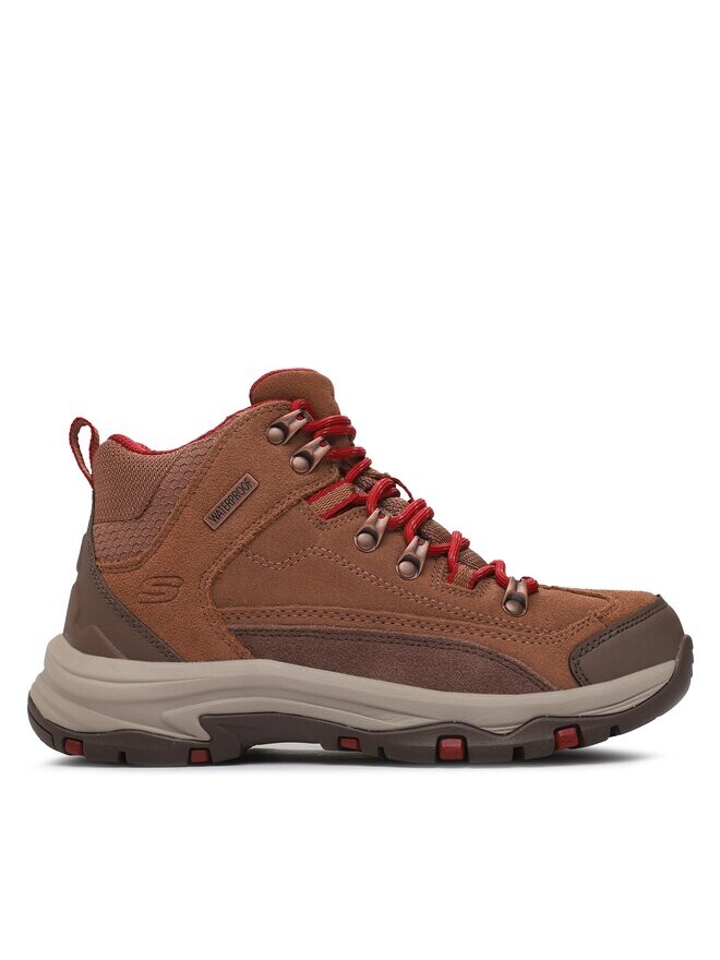 

Ботильоны на шнуровке Trego Alpine Trail Skechers, коричневый