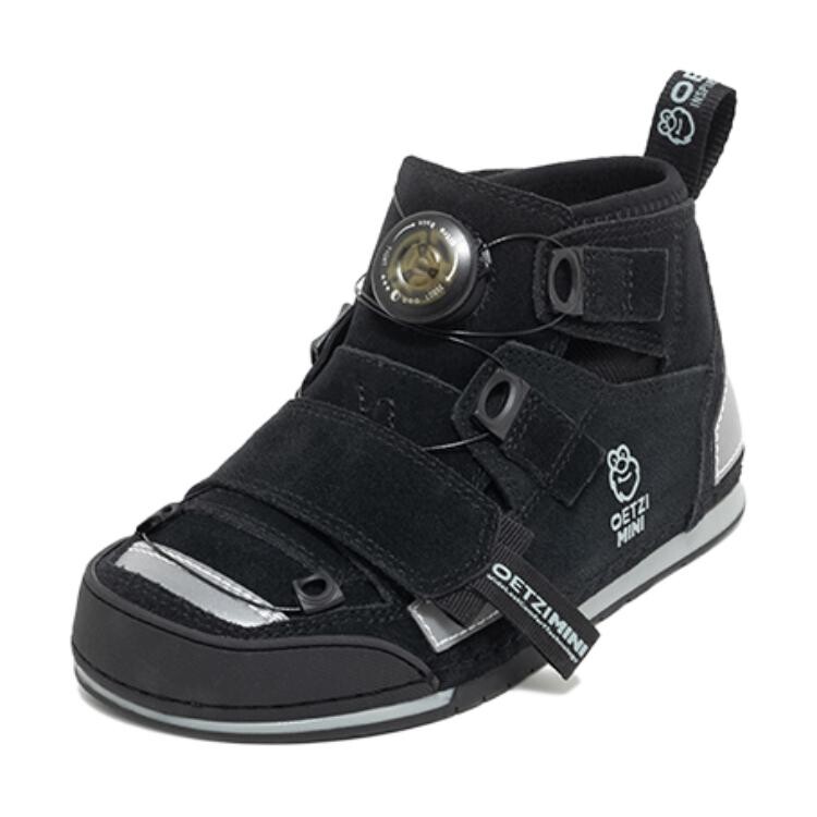 Кроссовки OETZI Kids Skateboarding Shoes Kids High-top Black, черный — фото 2