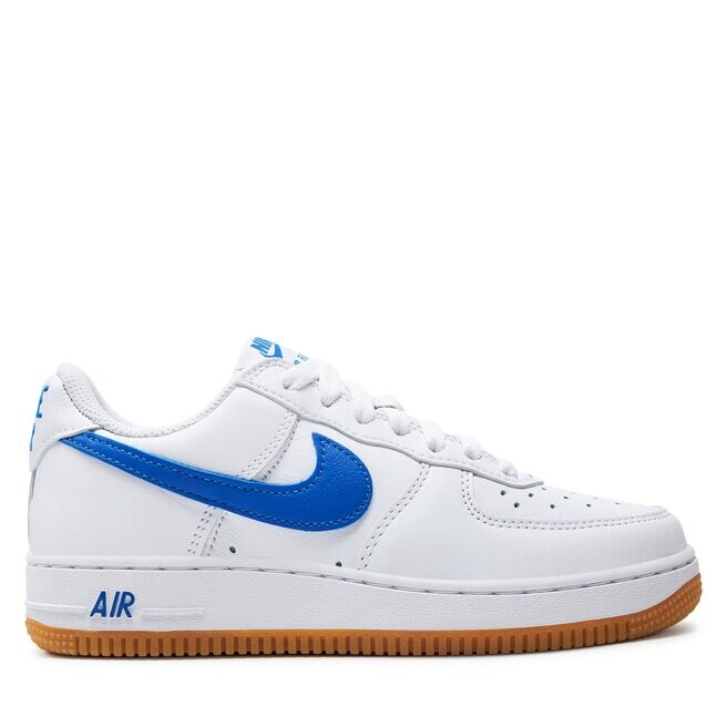 

Кроссовки Nike Air Force 1 Low Retro DJ3911 101 White/Royal Blue/Gum Yellow, белый