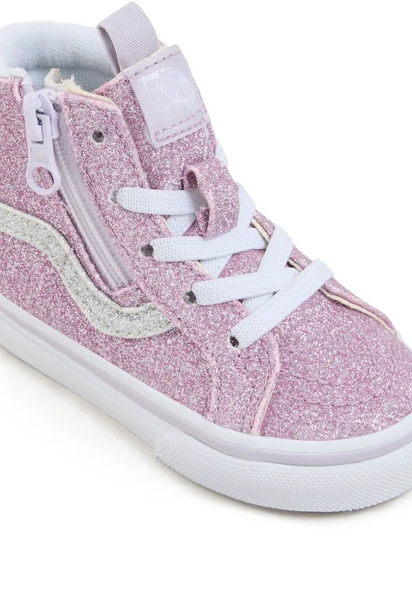 Привет, кроссовки hi reissue side hightop! Vans, Light Purple — фото 4