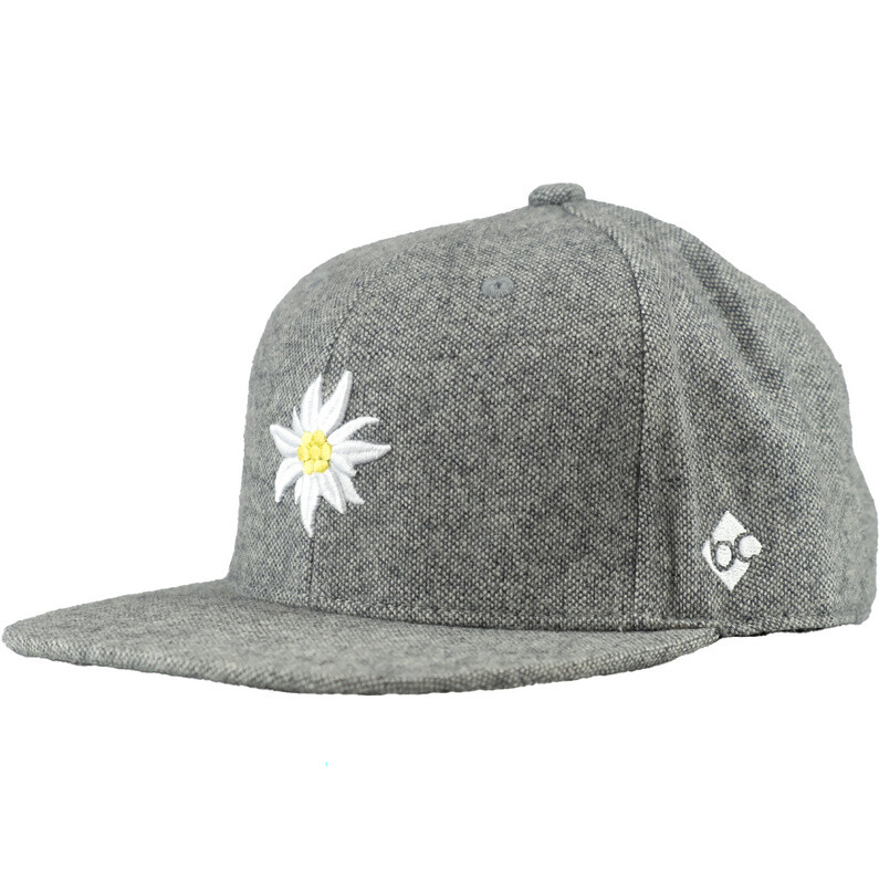 

Фланелевая кепка Эдельвейс Bavarian Caps, серый