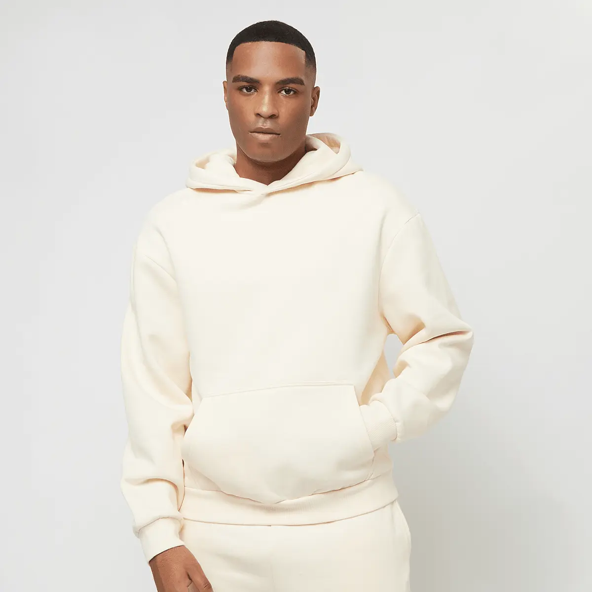 

Толстовка Urban Classics Fluffy Hoody, бежевый