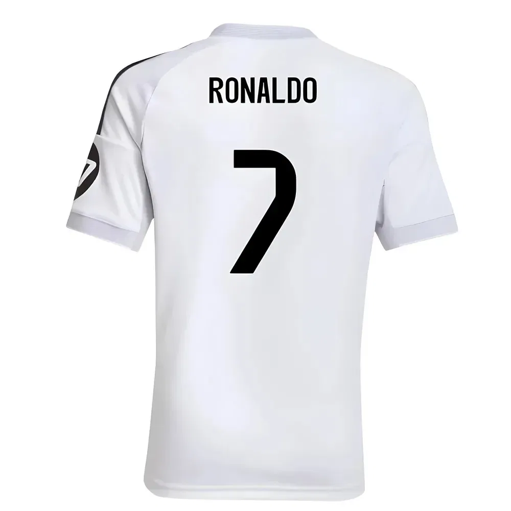 Домашняя футболка Real Madrid 2025-2026 Ronaldo 7, белый