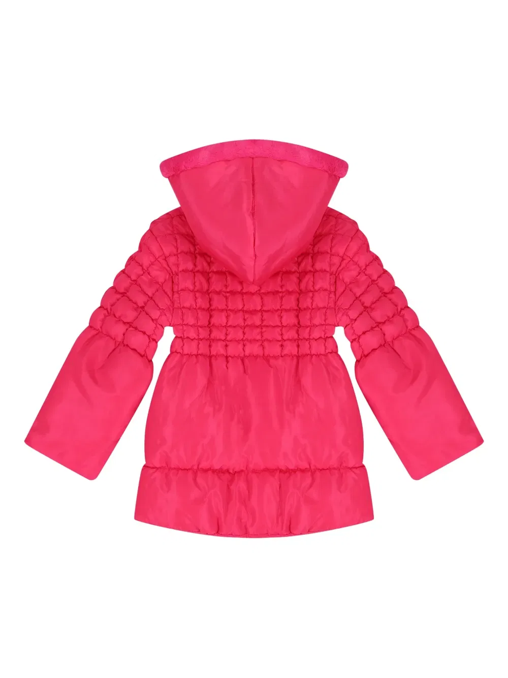 Пуховая куртка с капюшоном в форме сердца Agatha Ruiz De La Prada, розовый — фото 4