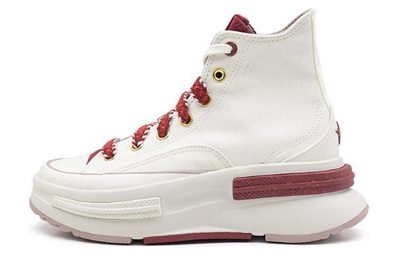 

Кроссовки женские Run Star Legacy CX Canvas High-top Red And White Converse