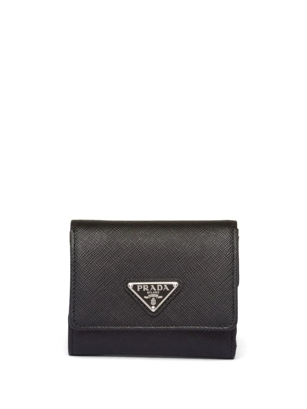 

Кошелек из сафьяновой кожи Prada, черный