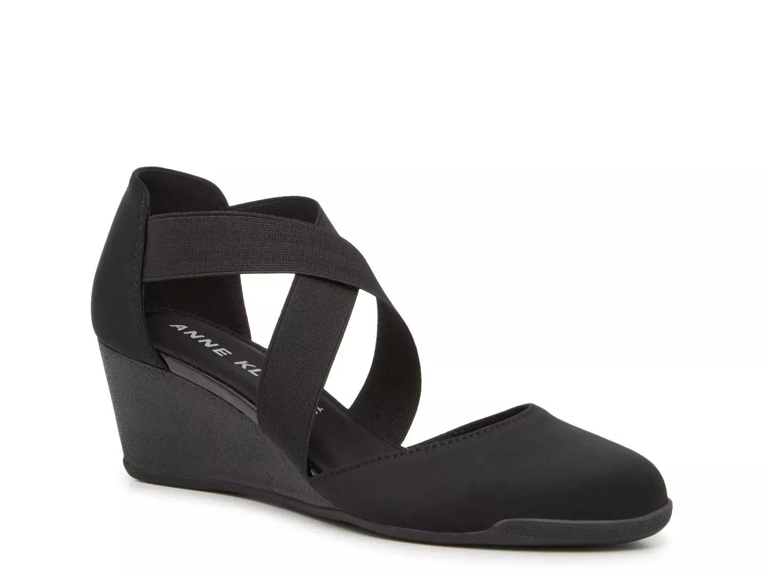 Туфли-лодочки Anne Klein Ted Wedge, черные