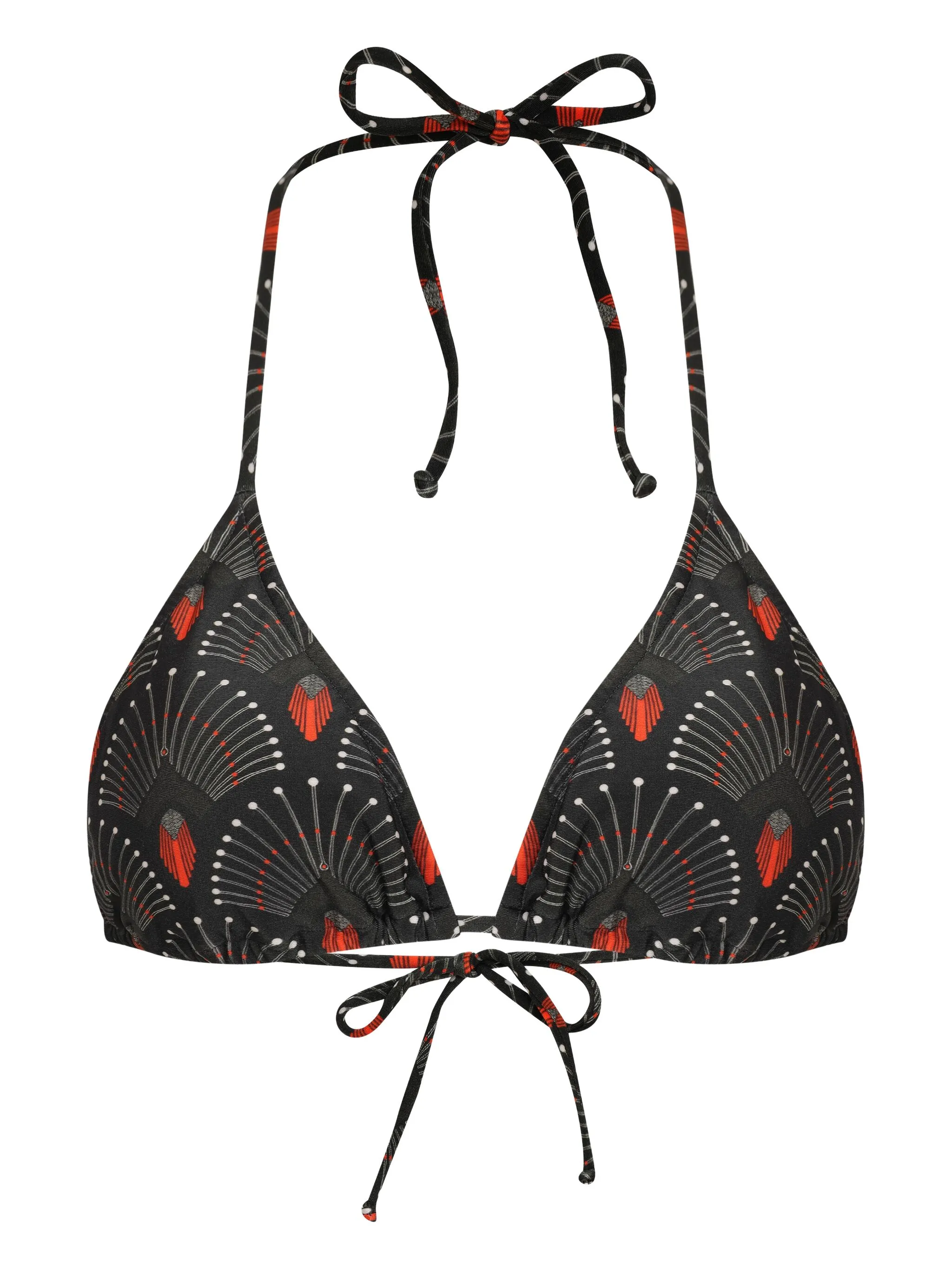 

Топ бикини Hanna с треугольными чашками Lygia & Nanny, серый