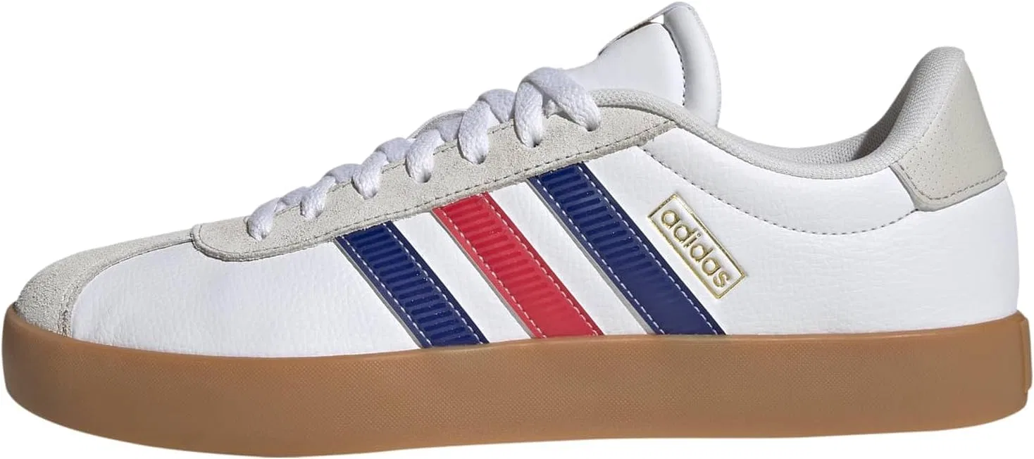Кроссовки adidas VL Court 3.0, White/Pure Ruby/Mystery Ink