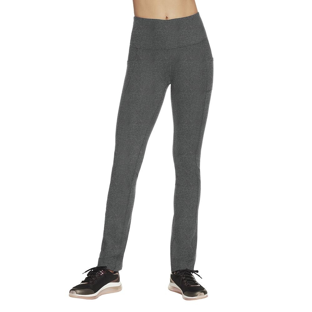 

Женские брюки Skechers GOWALK Tall JOY с высокой талией, цвет Charcoal Grey