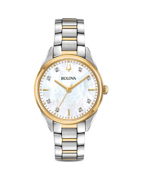 

Классические часы, 33 мм Bulova, цвет White