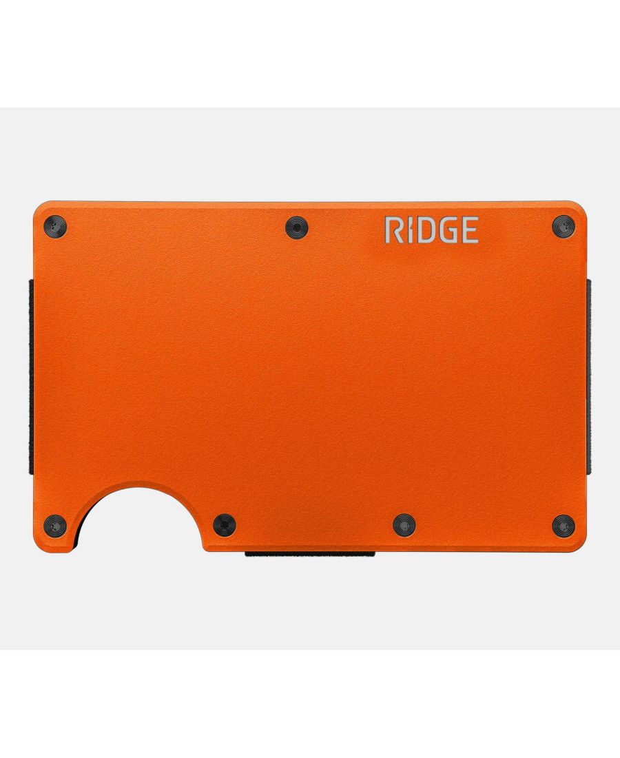 

Мужской кошелек RIDGE WALLET - Basecamp Orange - с зажимом для денег The Ridge, Basecamp orange