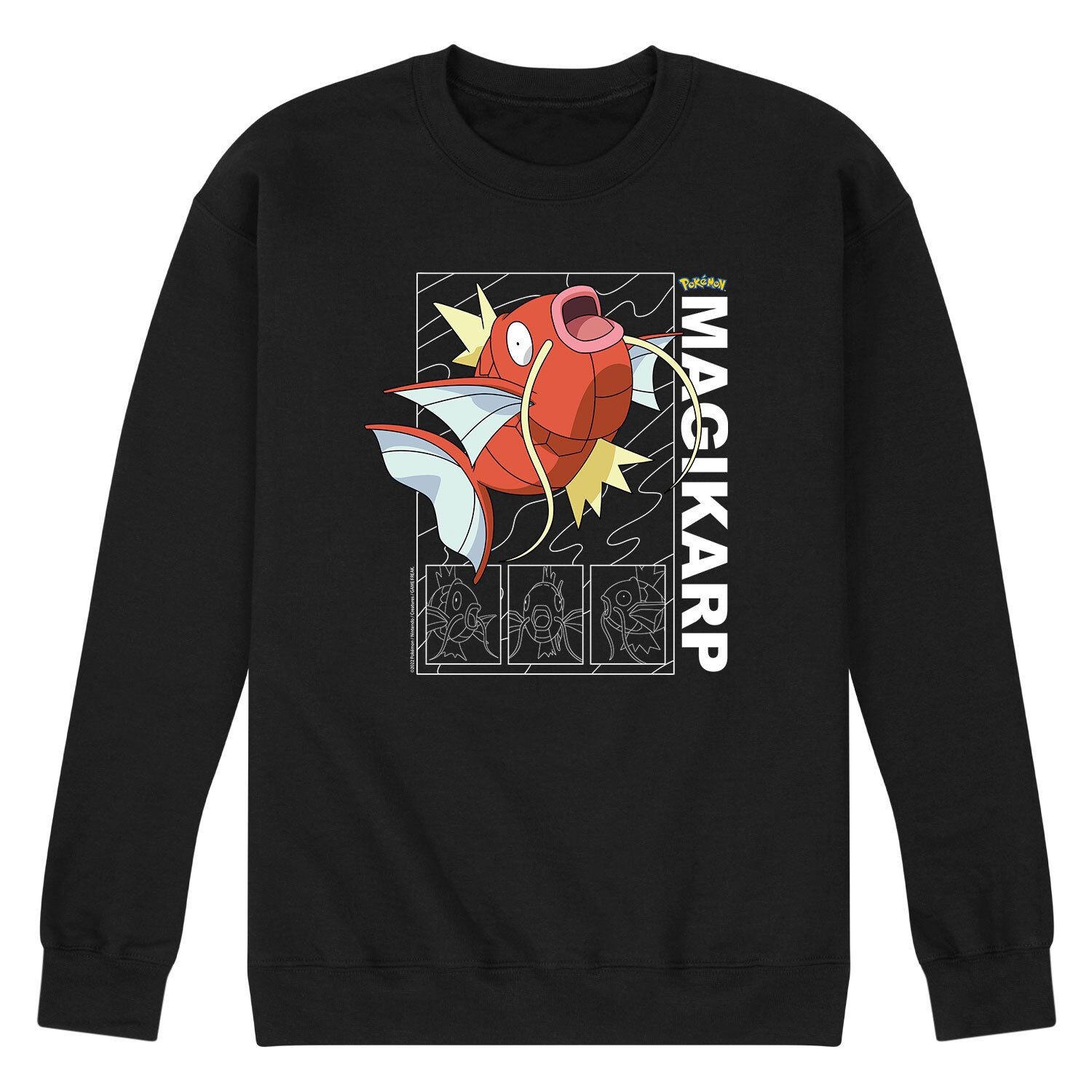 

Мужской свитшот Pokemon Magikarp Licensed Character