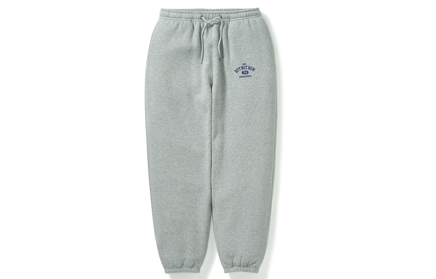 

Вязаные спортивные штаны Unisex 714STREET, черно-серый