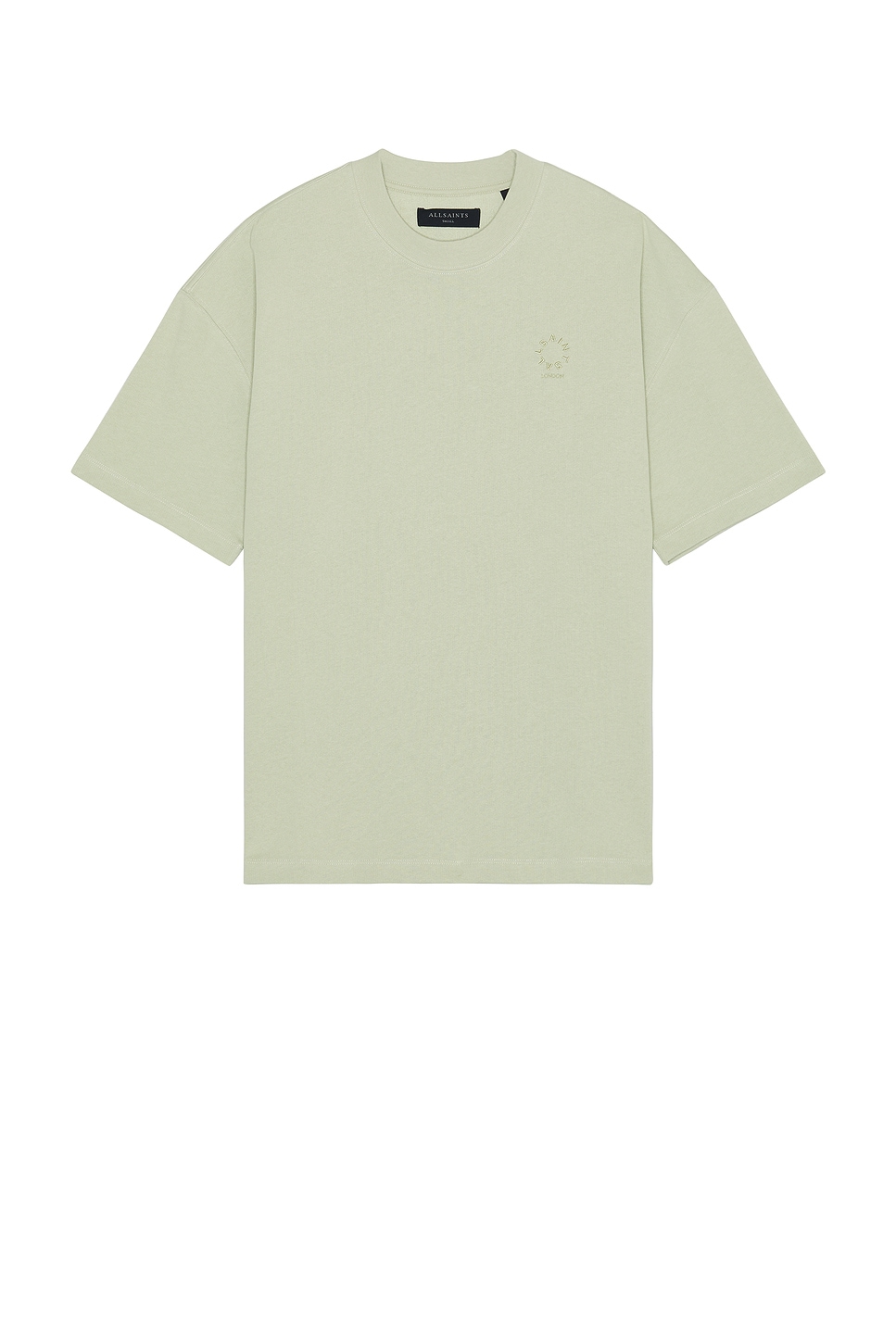 

Футболка с круглым вырезом Haven от Allsaints, slate green