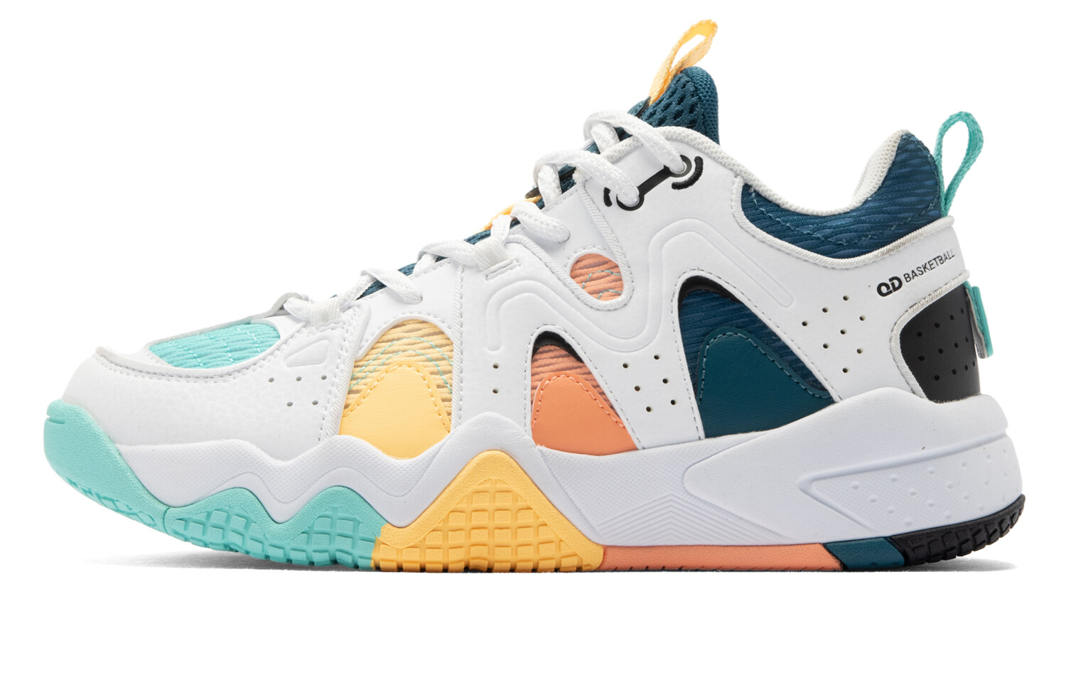 

Баскетбольные кроссовки Basketball Shoes Women's Mid-Top Light Blue Qiaodan