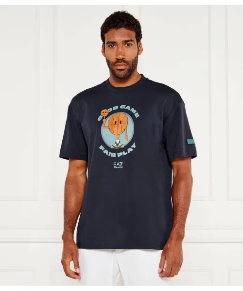 

Футболка Modern fit Ea7, синий