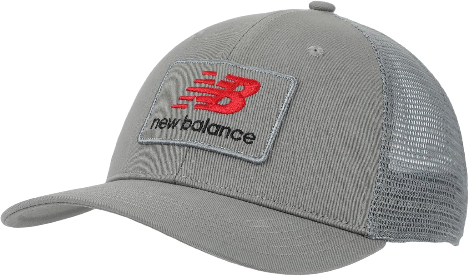 

Бейсболка New Balance унисекс-взрослый Essential Trucker Mesh, Slate -V2